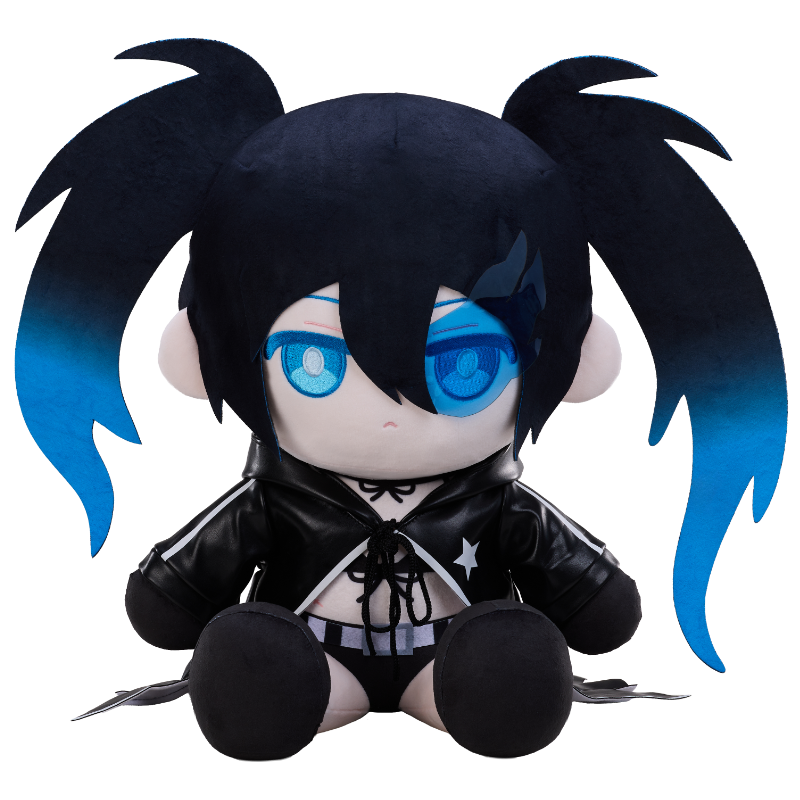 BLACK★ROCK SHOOTER PuniPuni BIG坐姿毛绒娃娃