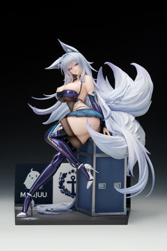 [Bonus] Azur Lane Harbin Roaring Silver Wheels Ver. 1/7 Scale Figure LED Acrylic Display Set