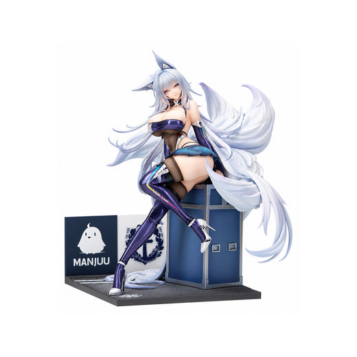 [Bonus] Azur Lane Harbin Roaring Silver Wheels Ver. 1/7 Scale Figure LED Acrylic Display Set