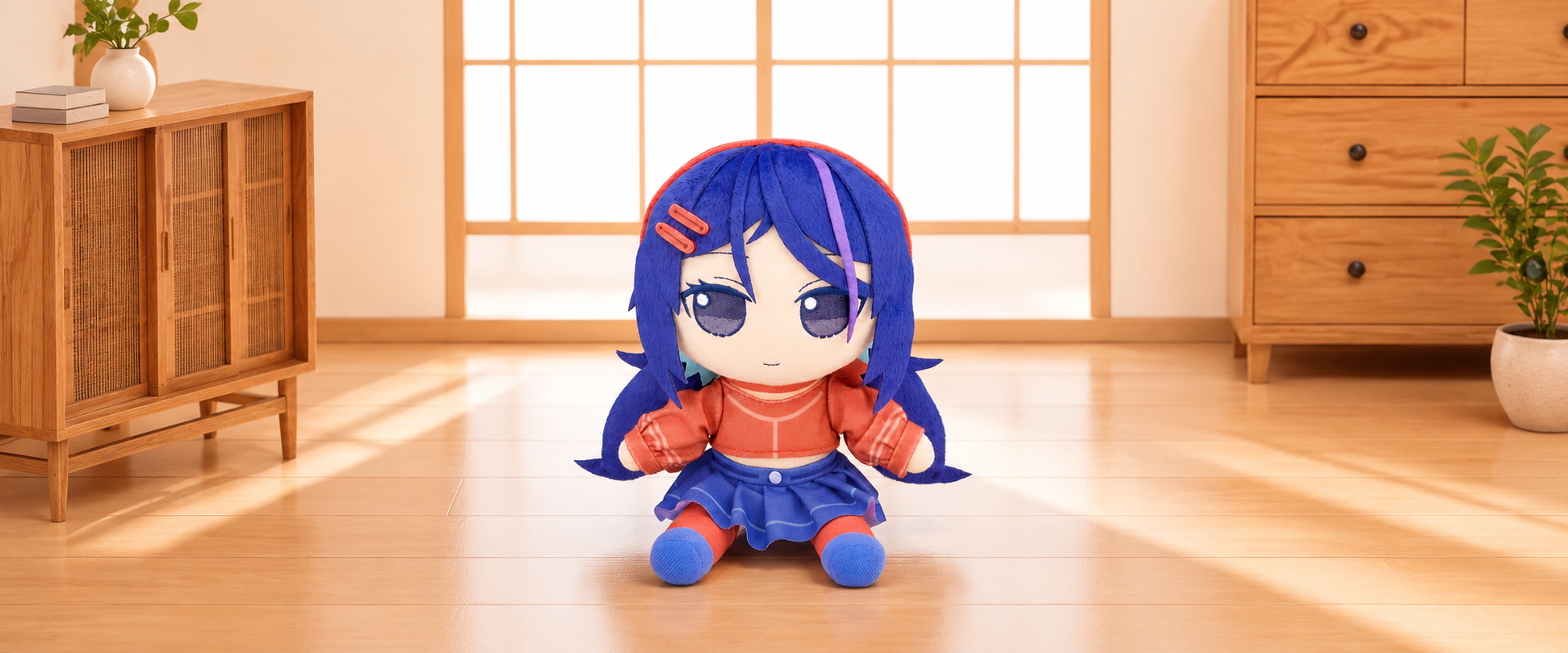 Tactile character goods